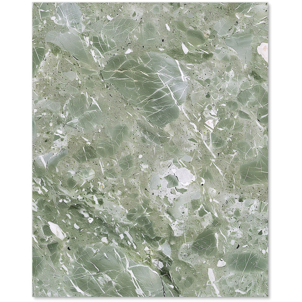 Warren Reed Designer Pale Green Quartz Effect Glass Kitchen Splashback 75 x 60cm Image 2