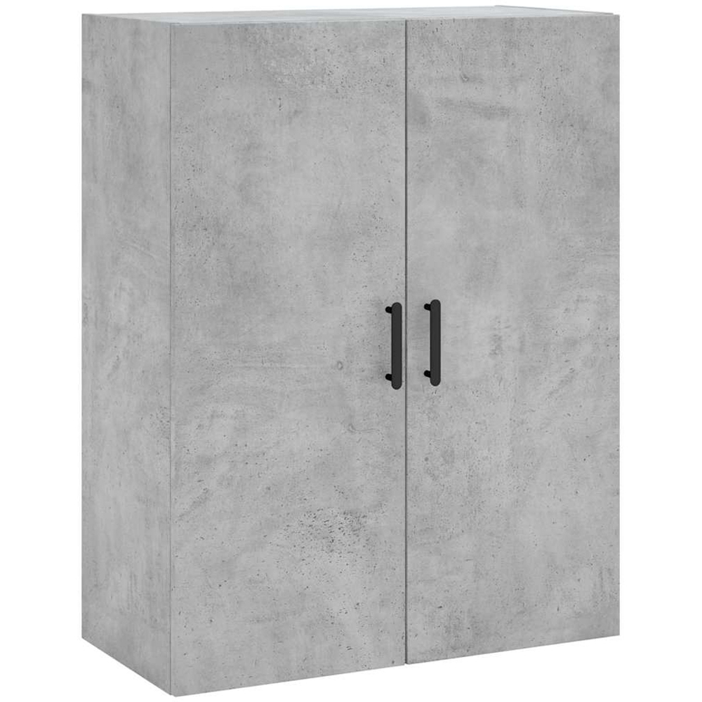 vidaXL 4 Door Concrete Grey Tall Highboard Image 5