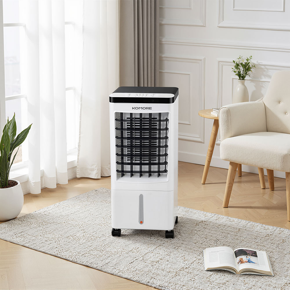 Komore 2 in 1 Evaporative Honeycomb Pad Cooling Air Cooler 12.5L Image 2