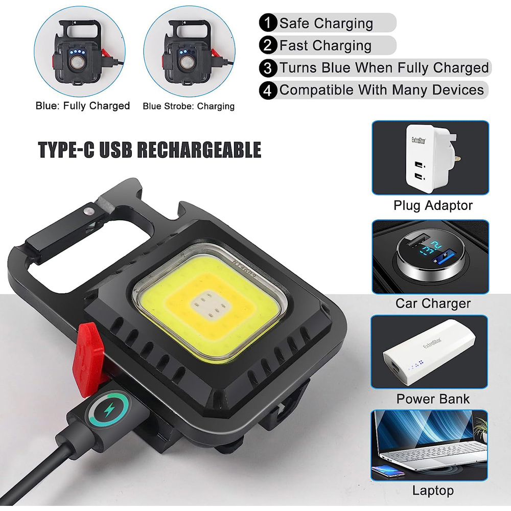 ExtraStar Warm and Cool White 5W LED Keychain Light Image 2