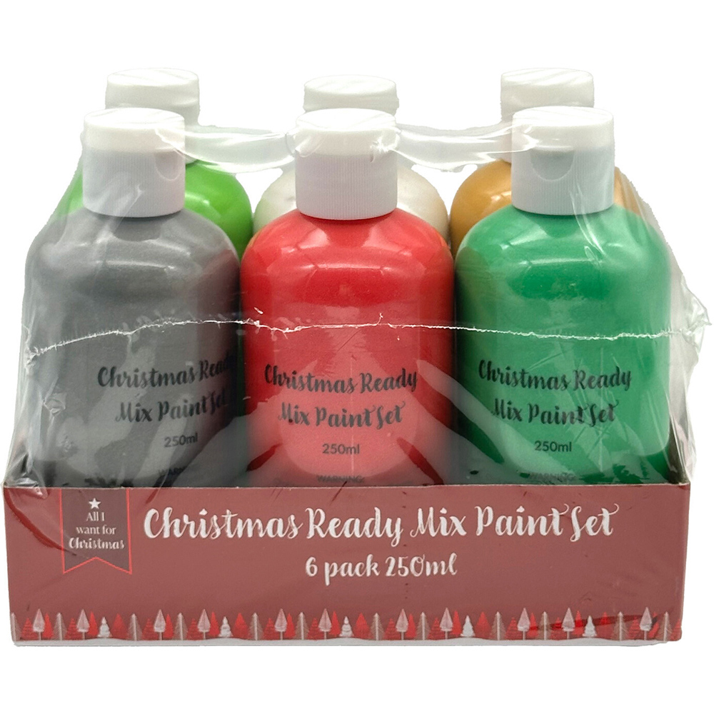 Christmas Ready Mix Paint Set Image 1