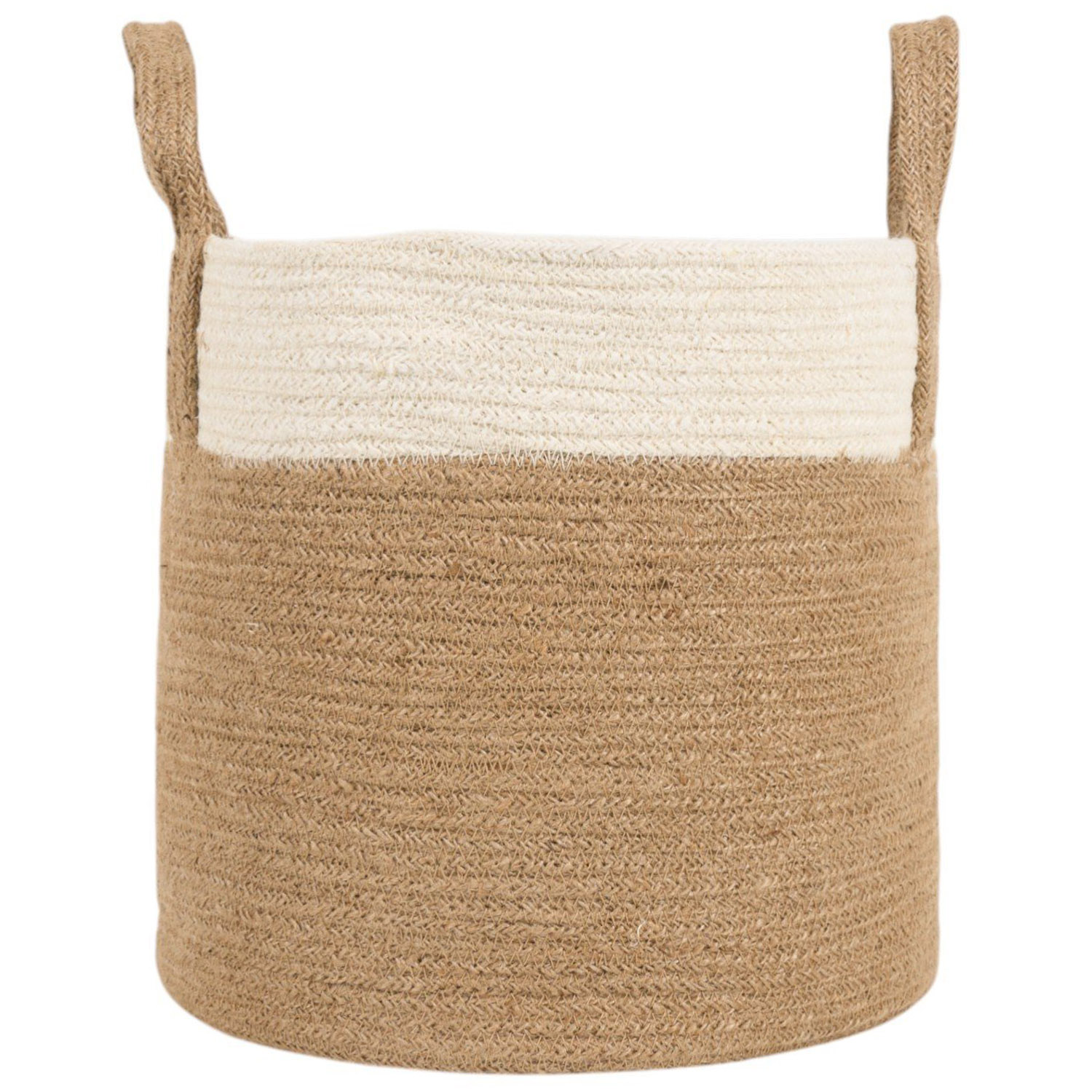 Set of 3 Woven Storage Baskets Natural Image 4