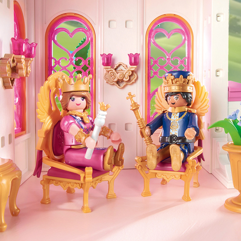 Playmobil Princess Magic Princess Castle with Royal Couple Playset Image 10