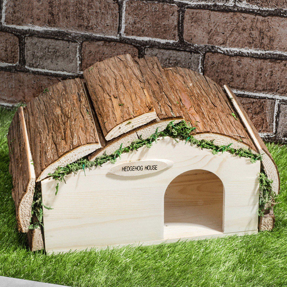 wilko Wooden Hedgehog House Image 7