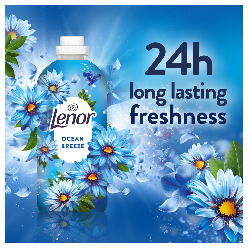 Lenor Touch Activated Freshness Fabric Conditioner Coastal Flowers and Cypress Image 3