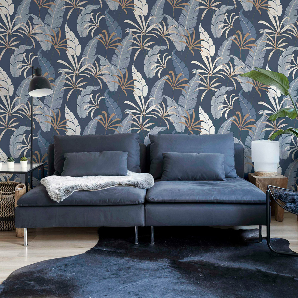 Arthouse Selago Blue Wallpaper Image 3