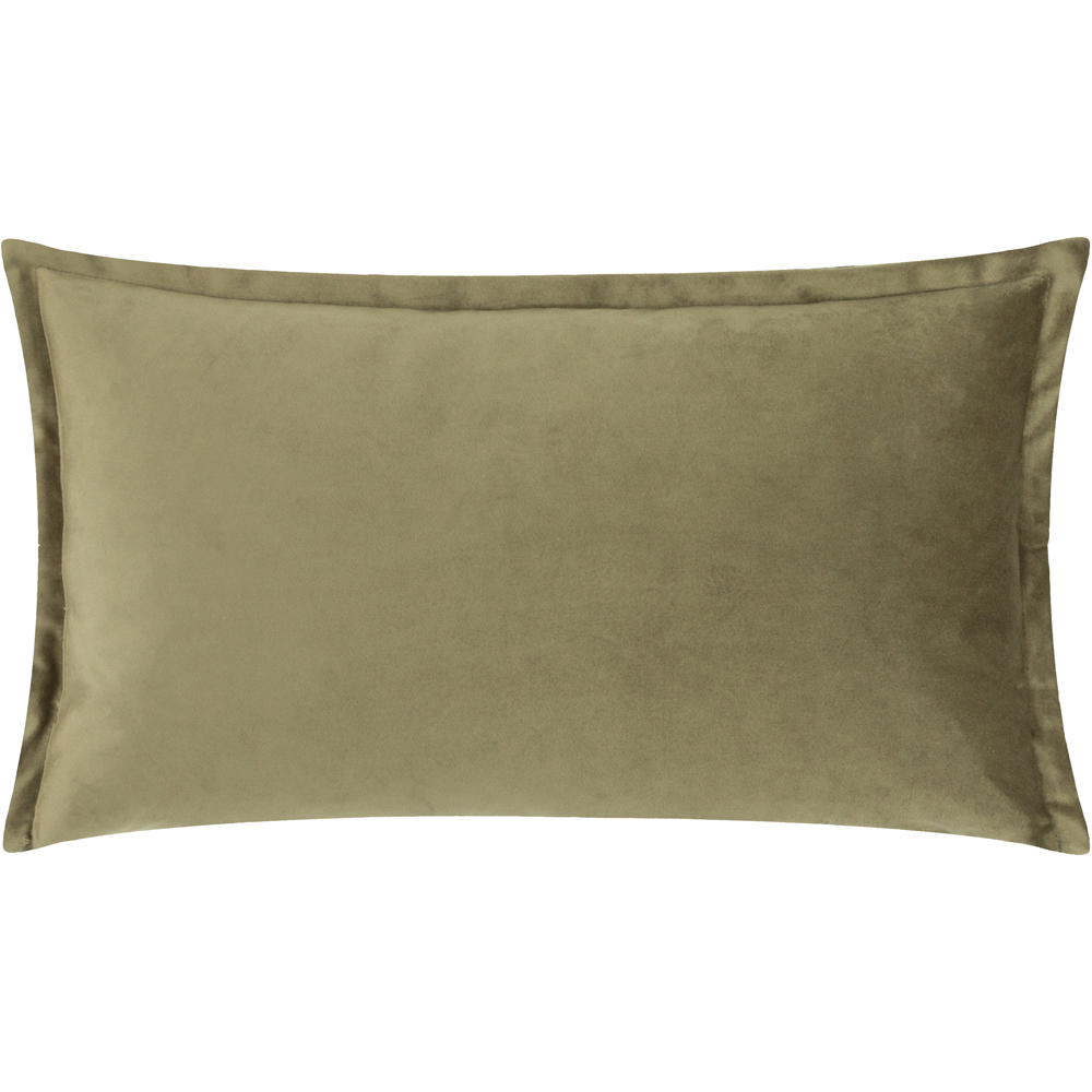 Wylder Nature Kielder Forest Fern Night Printed Velvet Cushion 30 x 50cm Image 3