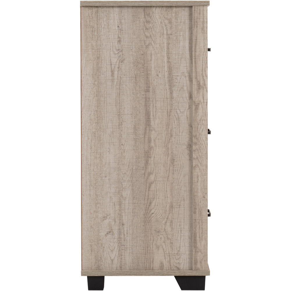 Seconique Oliver 6 Drawer Light Oak Effect Chest of Drawers Image 5