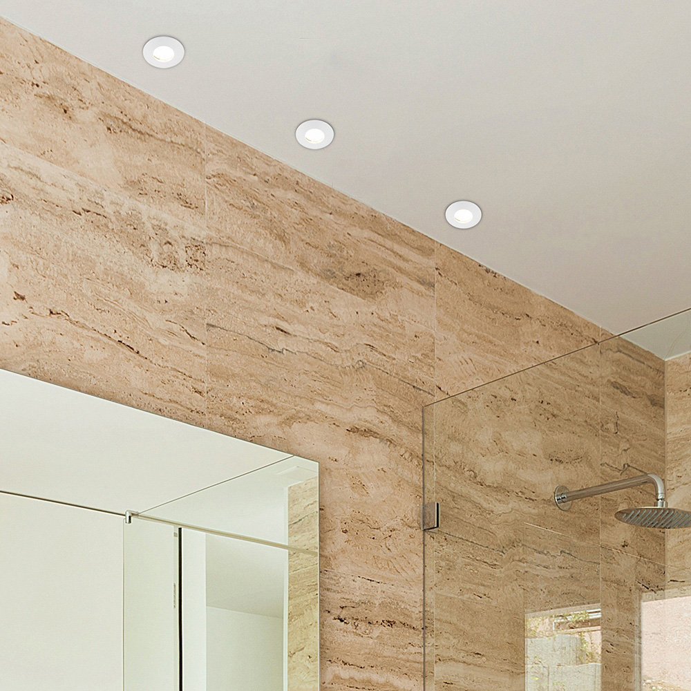 ValueLights White Cool White LED Ceiling Downlight 6 Pack Image 2
