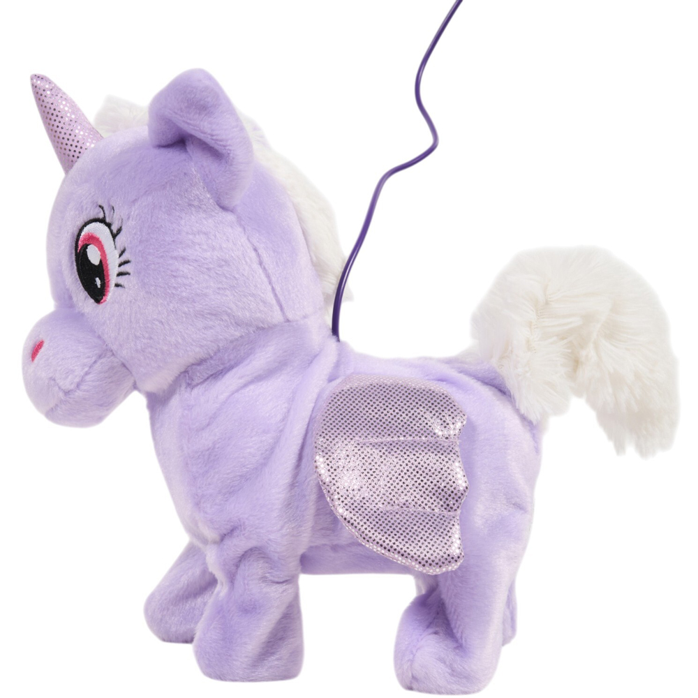 Walking Unicorn Toy Purple Image 2