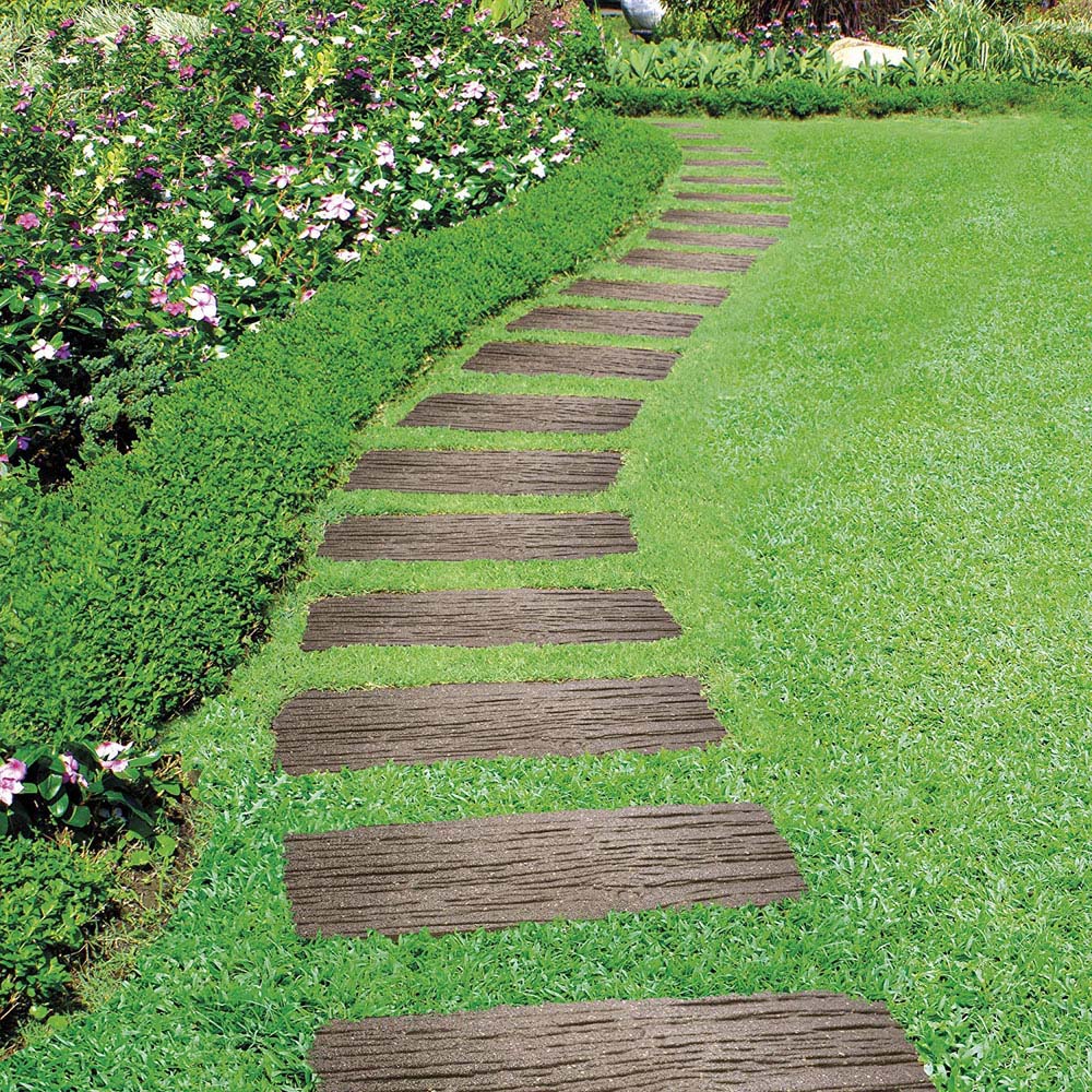 Primeur 25 x 6cm Railroad Earth Stepping Stone 12 Pack Image 3