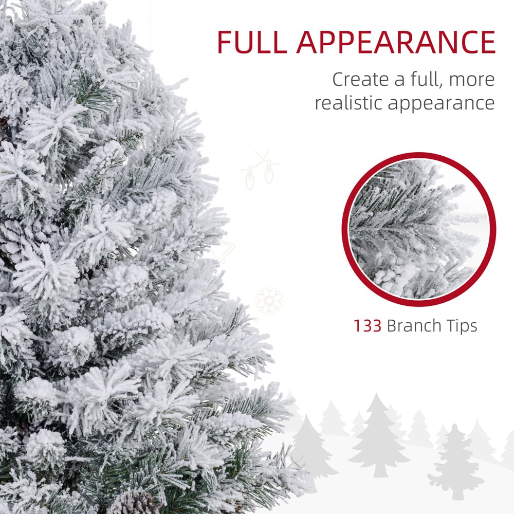 Everglow Warm White LED Pre-Lit Artificial Christmas Tree 3ft Image 6