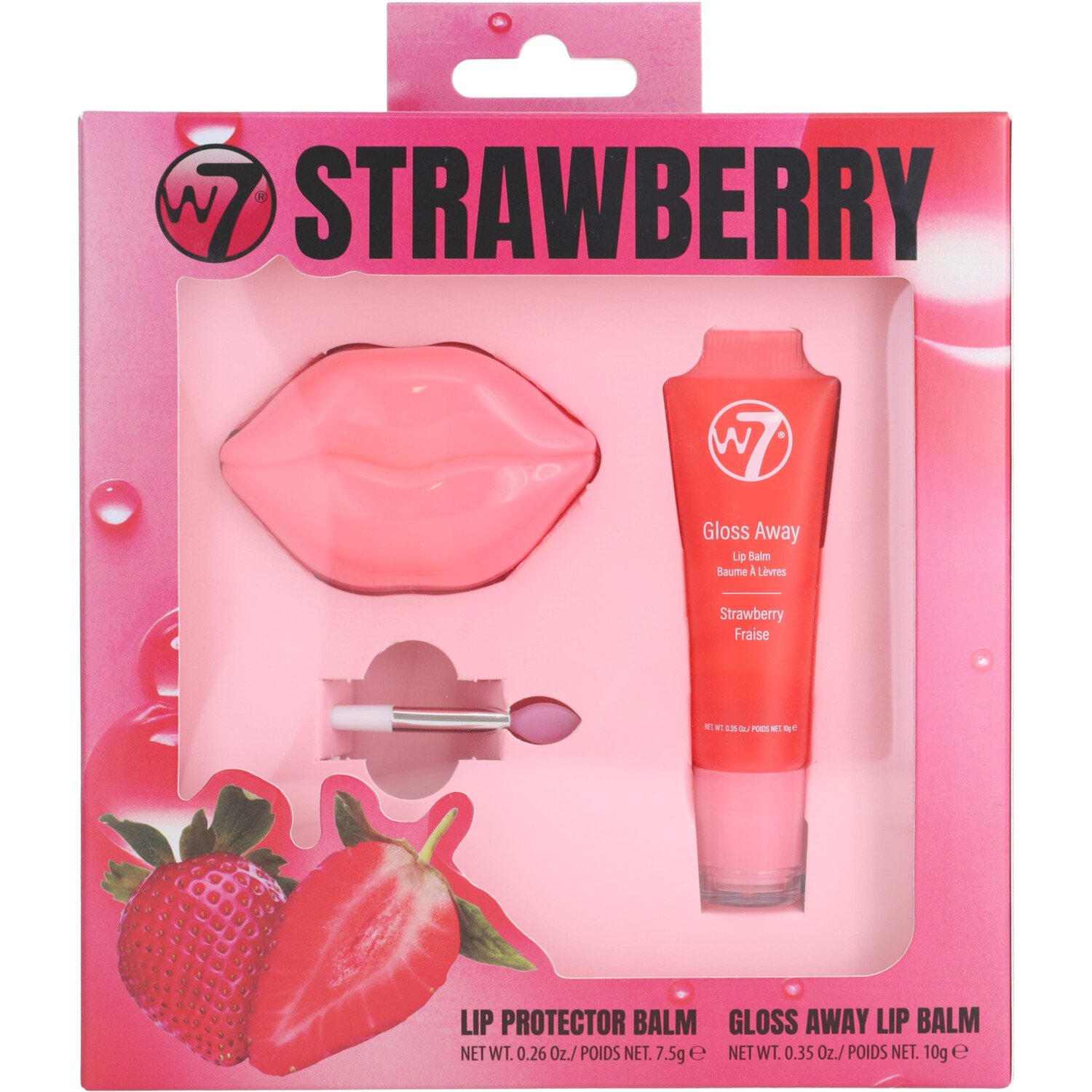W7 Strawberry Lip Care Kit Image