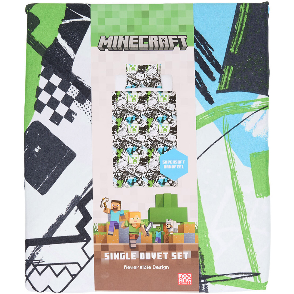Minecraft Print Duvet Set Image 2