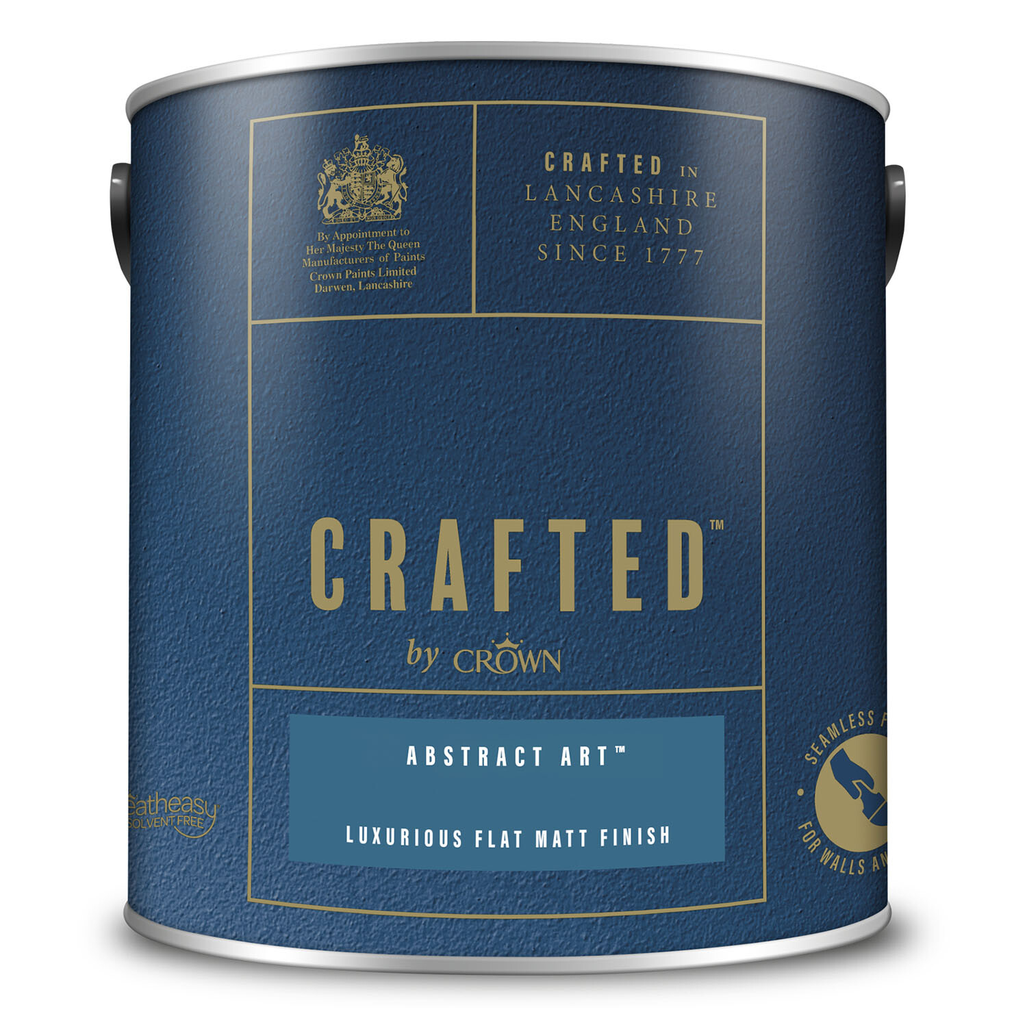 Crafted Flat Matt Paint 2.5L - Abstract Art Image 6