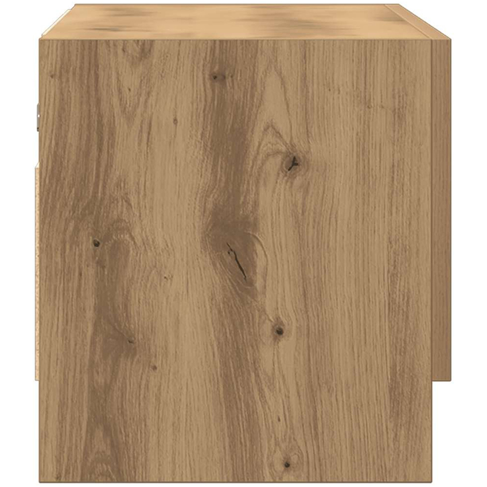 vidaXL Single Flap Door Artisan Oak Wardrobe Image 5