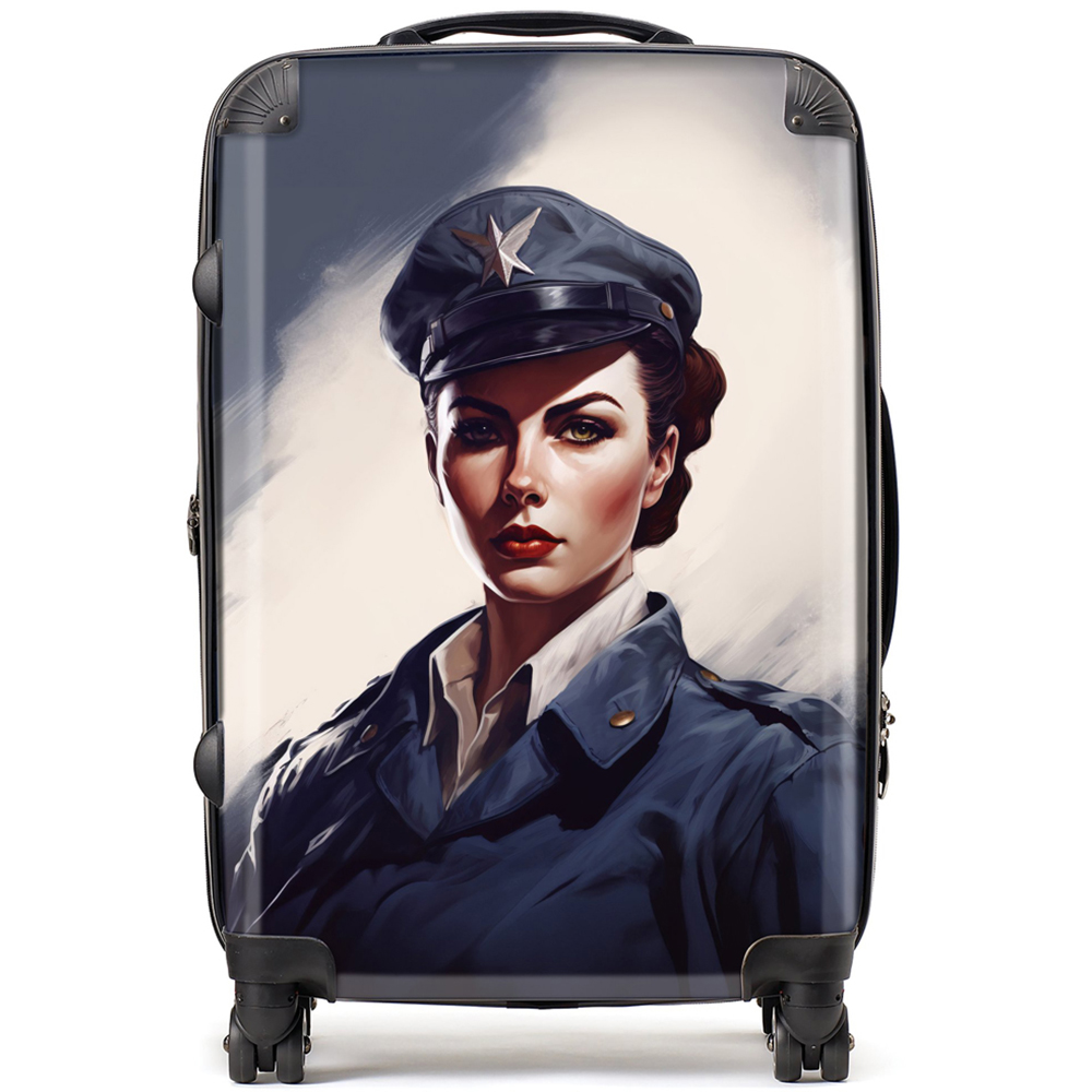 Warren Reed Designer Medium Defiant Strength Suitcase Image 1