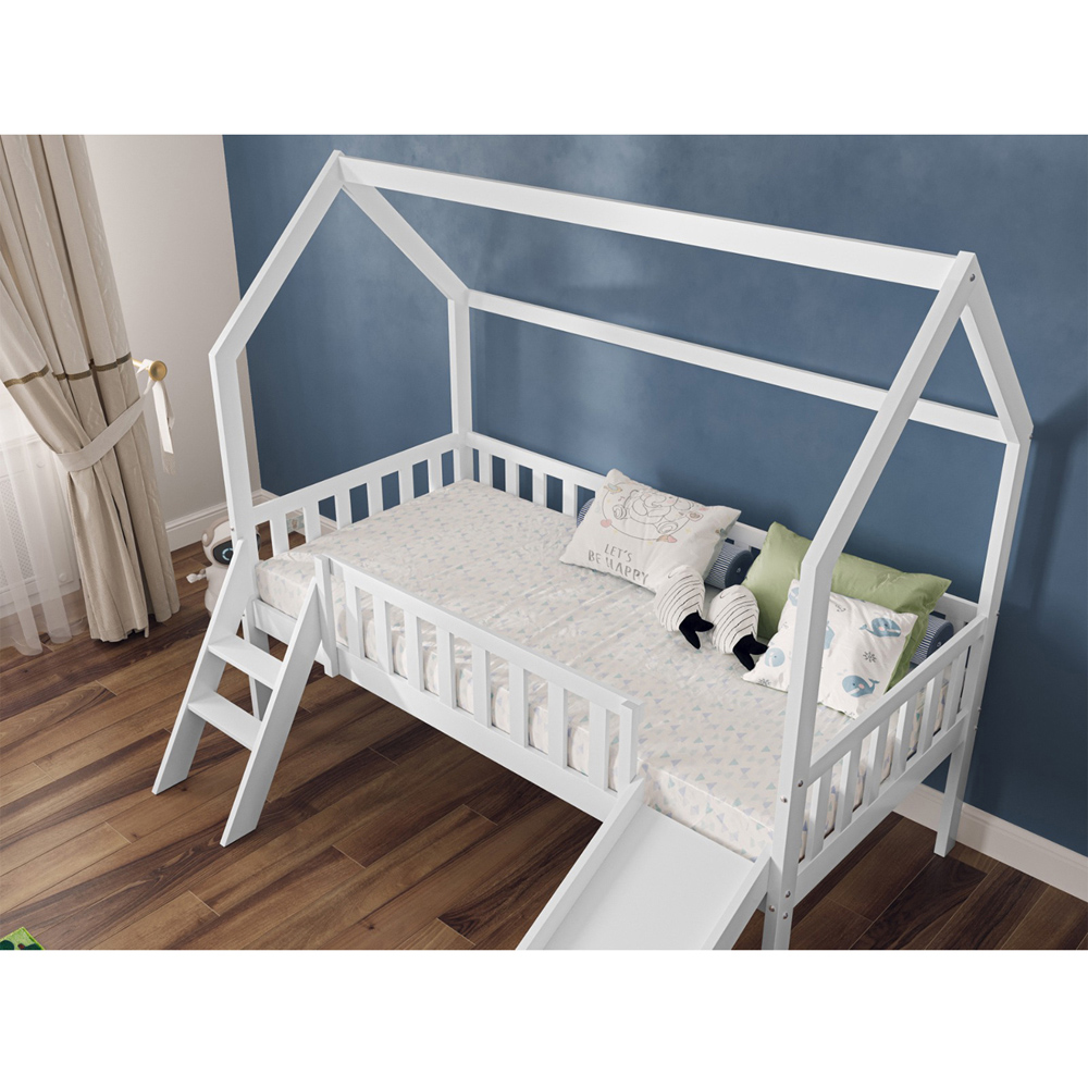 Flair Explorer White Pine Mid Sleeper with Slide and Rails Image 5