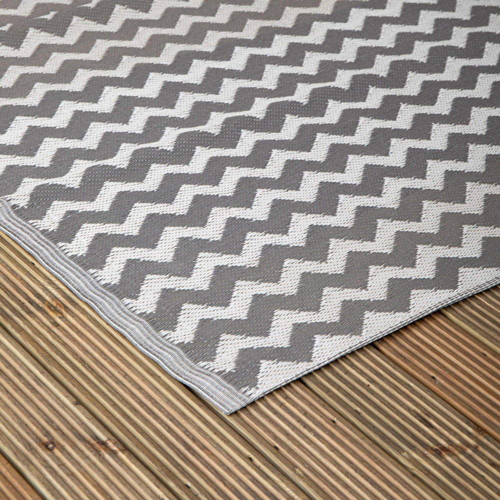Samuel Alexander Atlantis Slate Alfresco Patio Rug Mat 1.5 x 2.1m Image 3