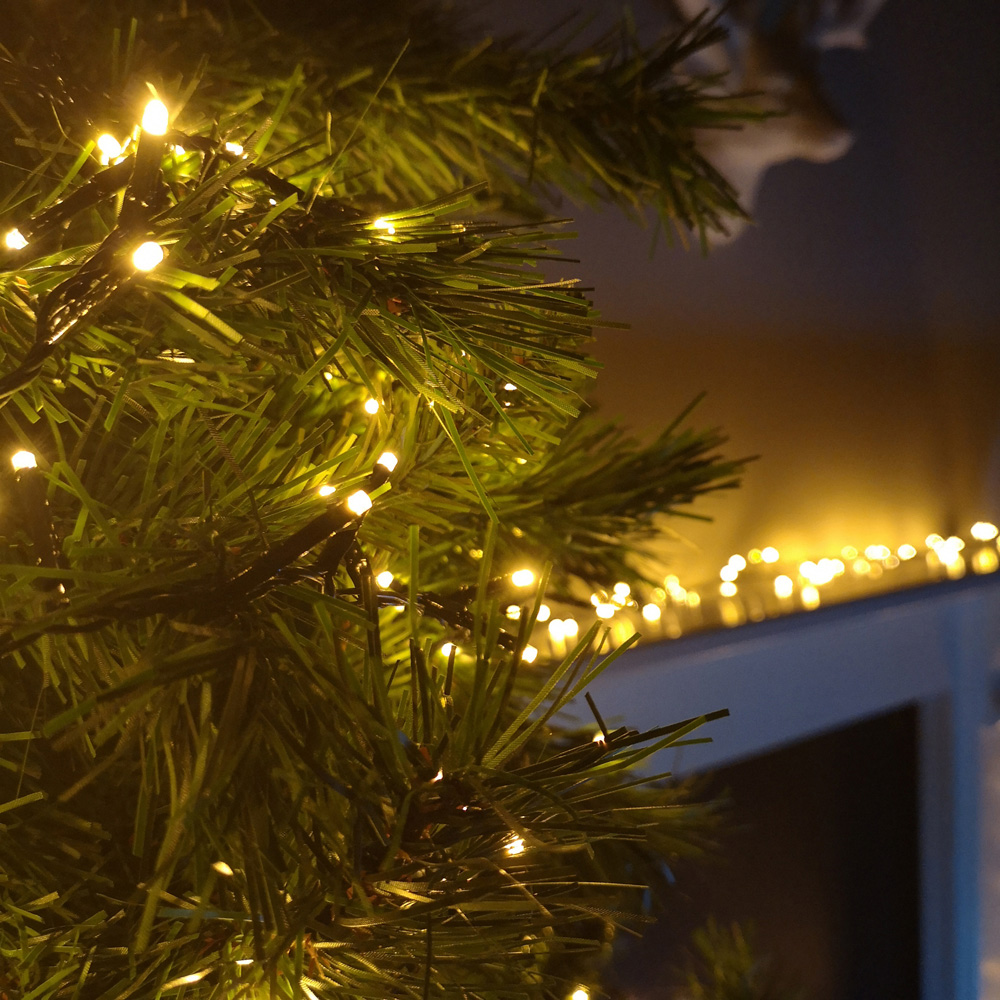 Premier 750 TreeBrights Vintage Gold LED Multi-Function Christmas ...