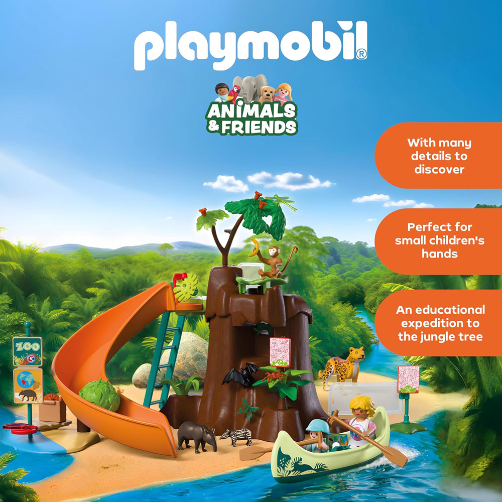 Playmobil Zoo Jungle Adventure Playset Image 9