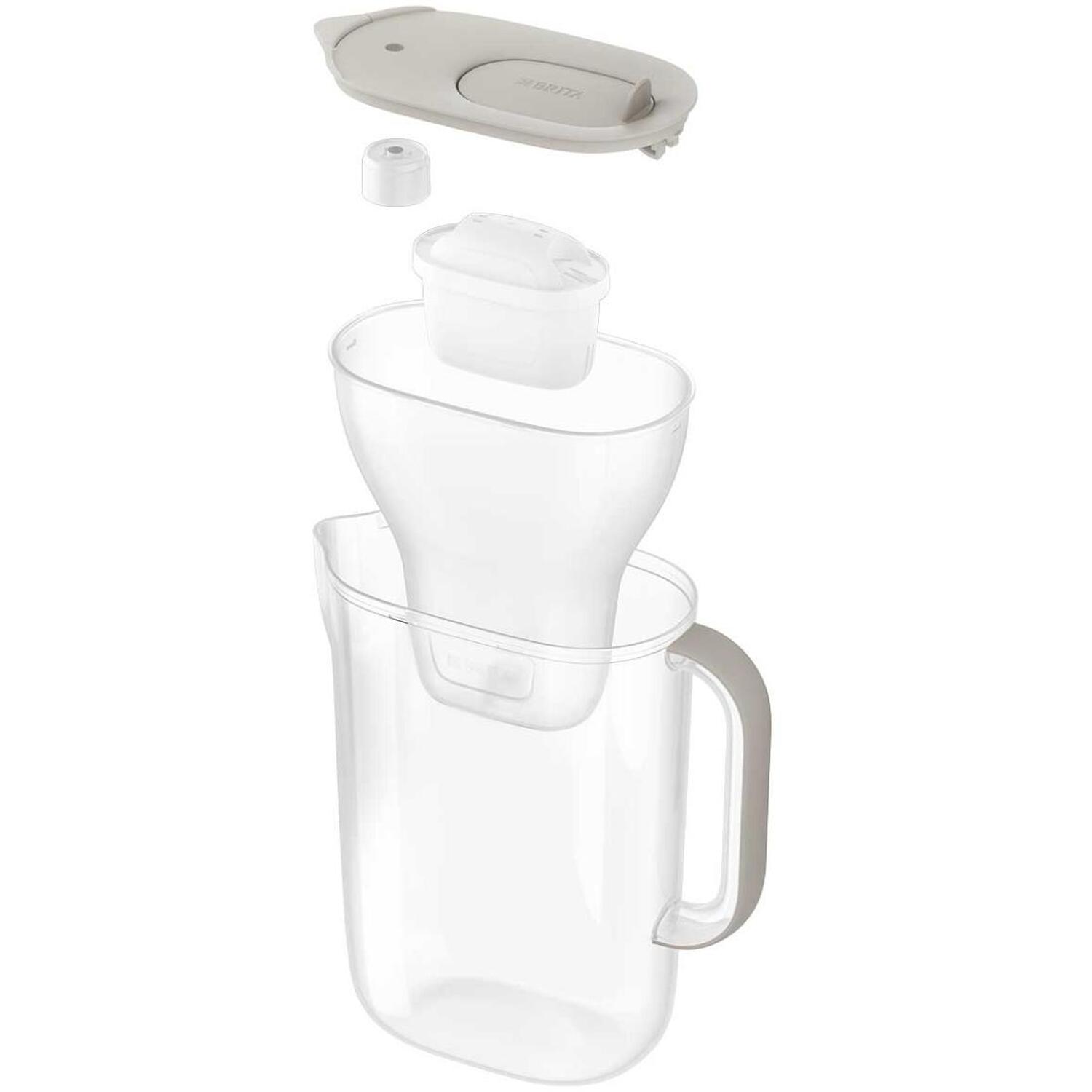 Brita Style Essential Water Filter Jug Sand Image 5