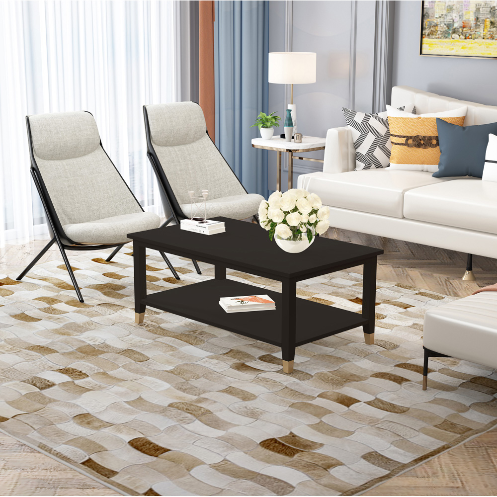 Palazzi Black Coffee Table Image 7