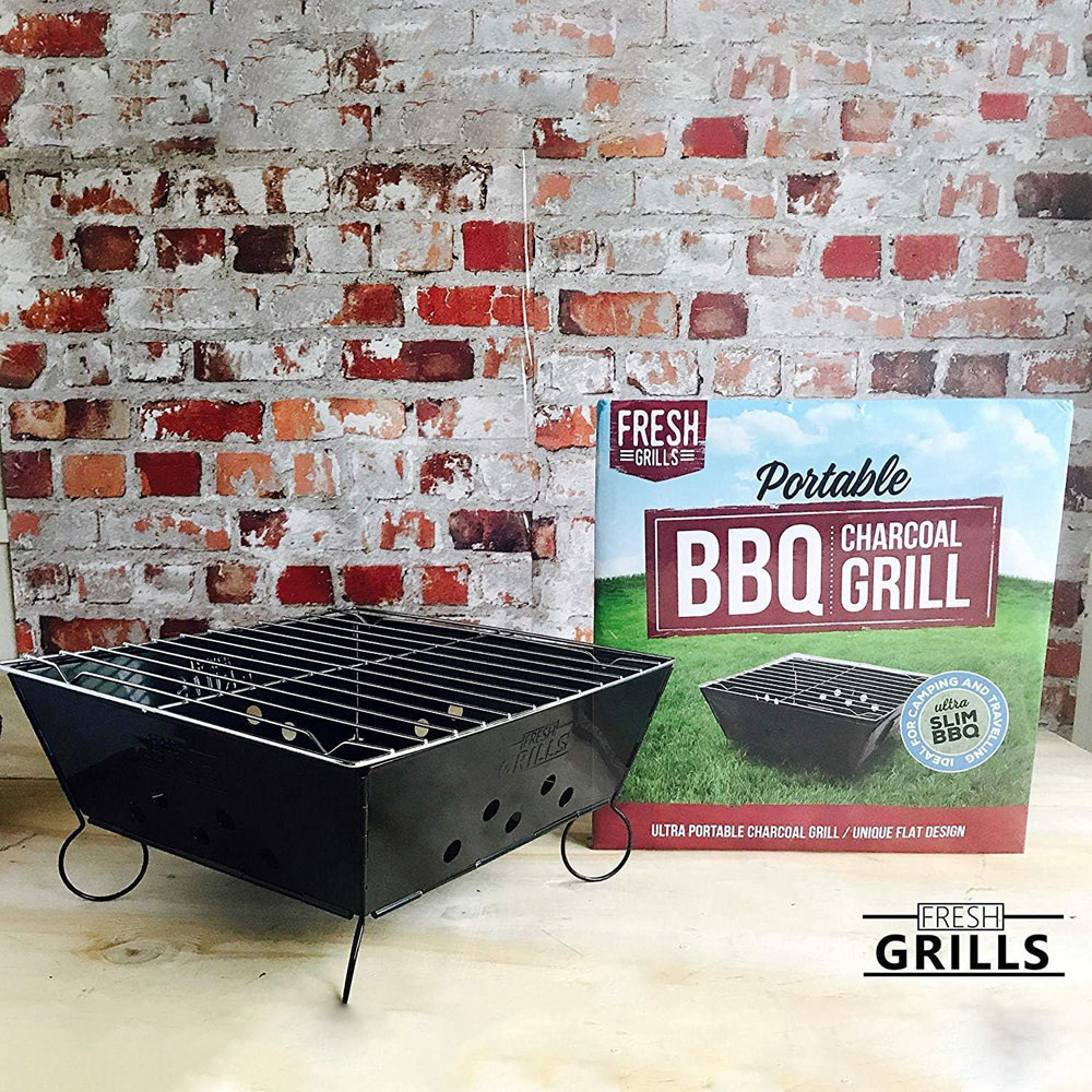 MonsterShop Fresh Grills Small Portable BBQ Image 2