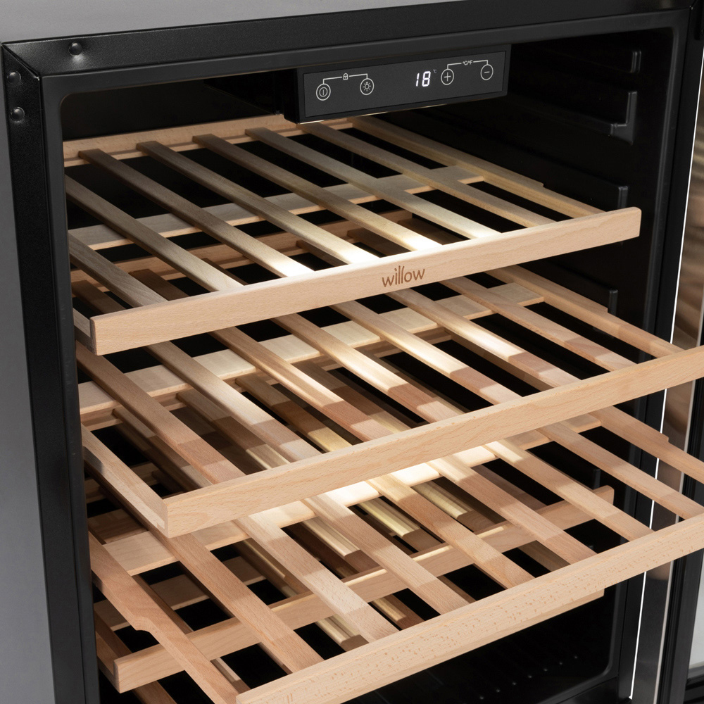 Willow Appliances W60WCSS Stainless Steel 142L Under Counter Wine Cooler Image 7