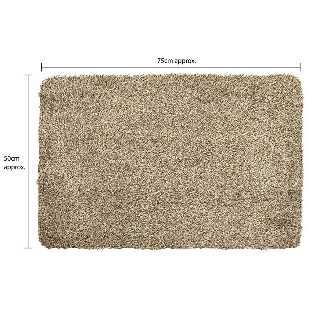 JVL Kensington Brown Barrier Door Mat 50 x 75cm Image 9