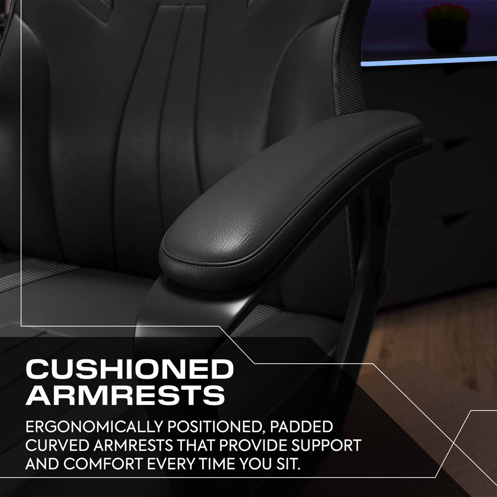 X Rocker Tempest Black Office Gaming Chair Image 4