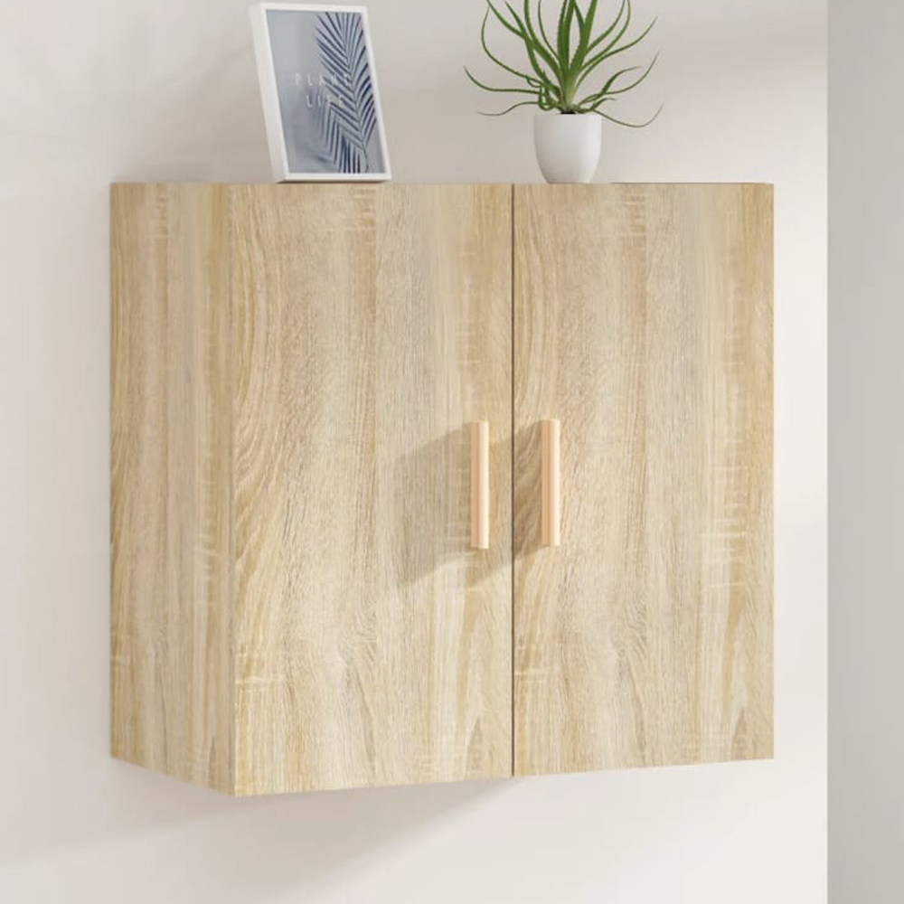 vidaXL 2 Door Sonoma Oak Wall cabinet Image 1