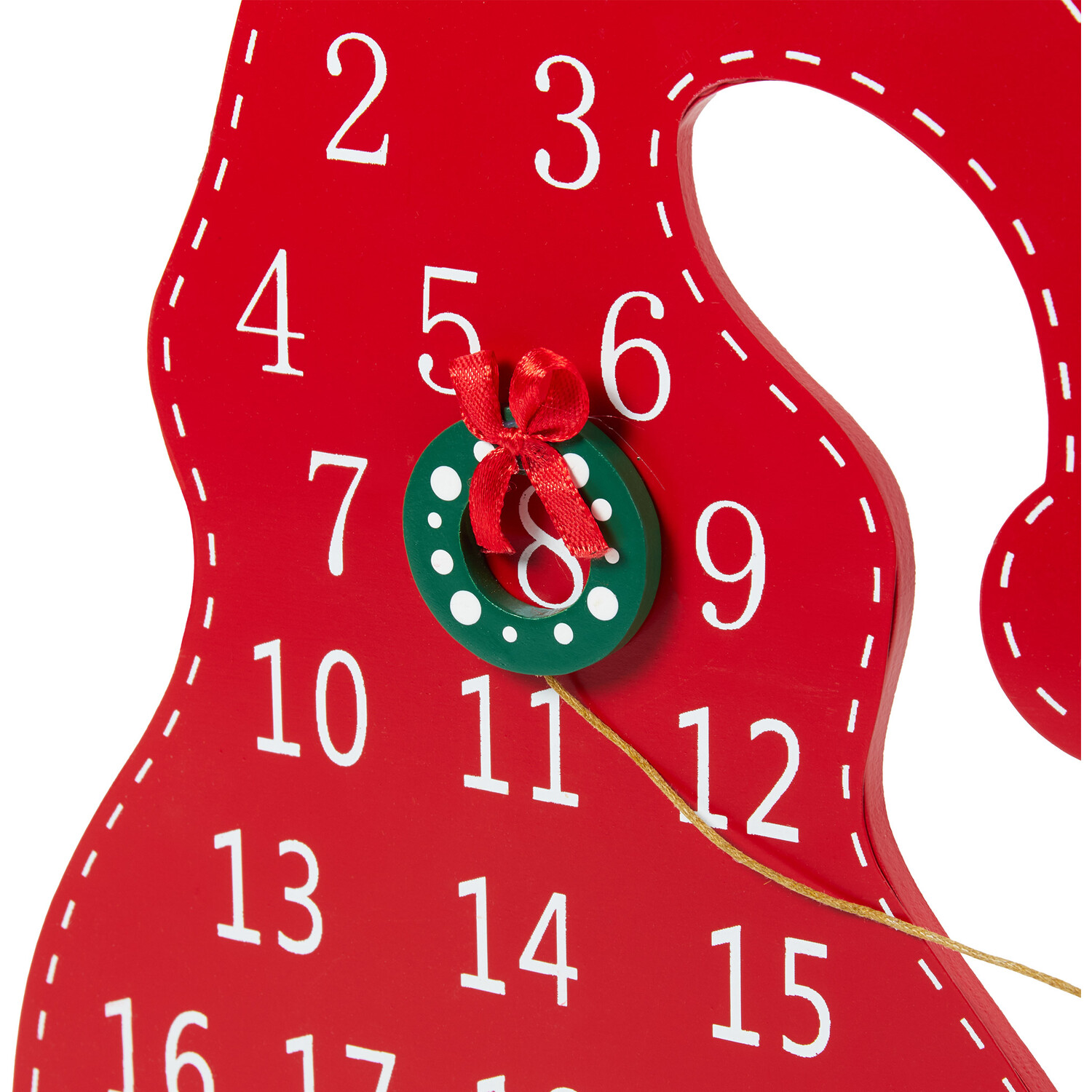 Santa Hat Countdown Calendar - Red Image 3