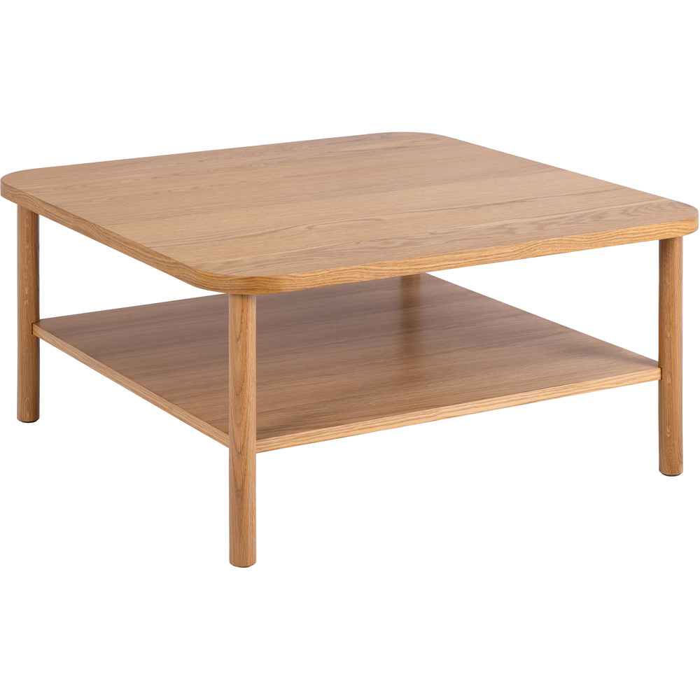 Florence Banbury Oak Square Coffee Table Image 3