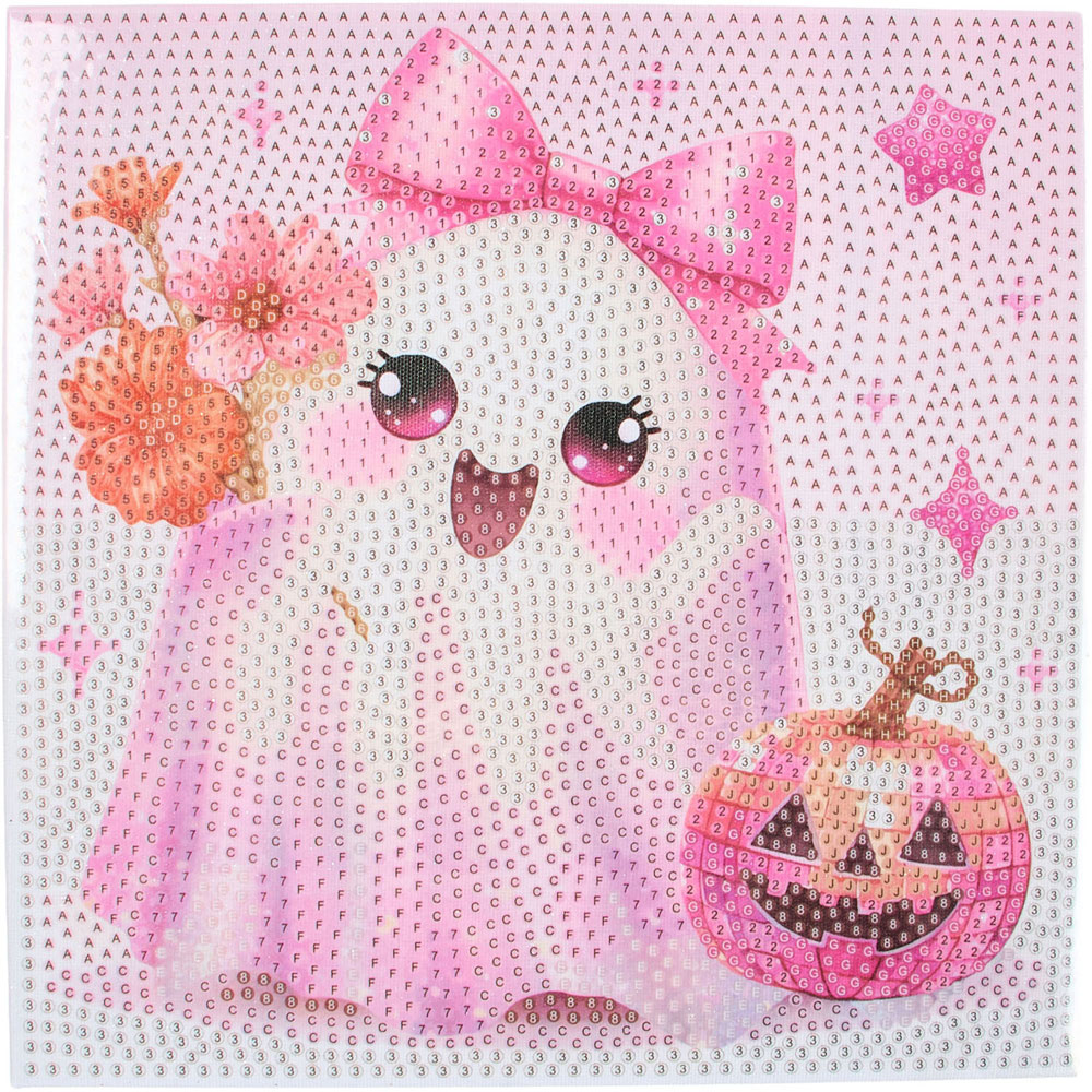 Cute Ghost Crystal Canvas Kit Image 4