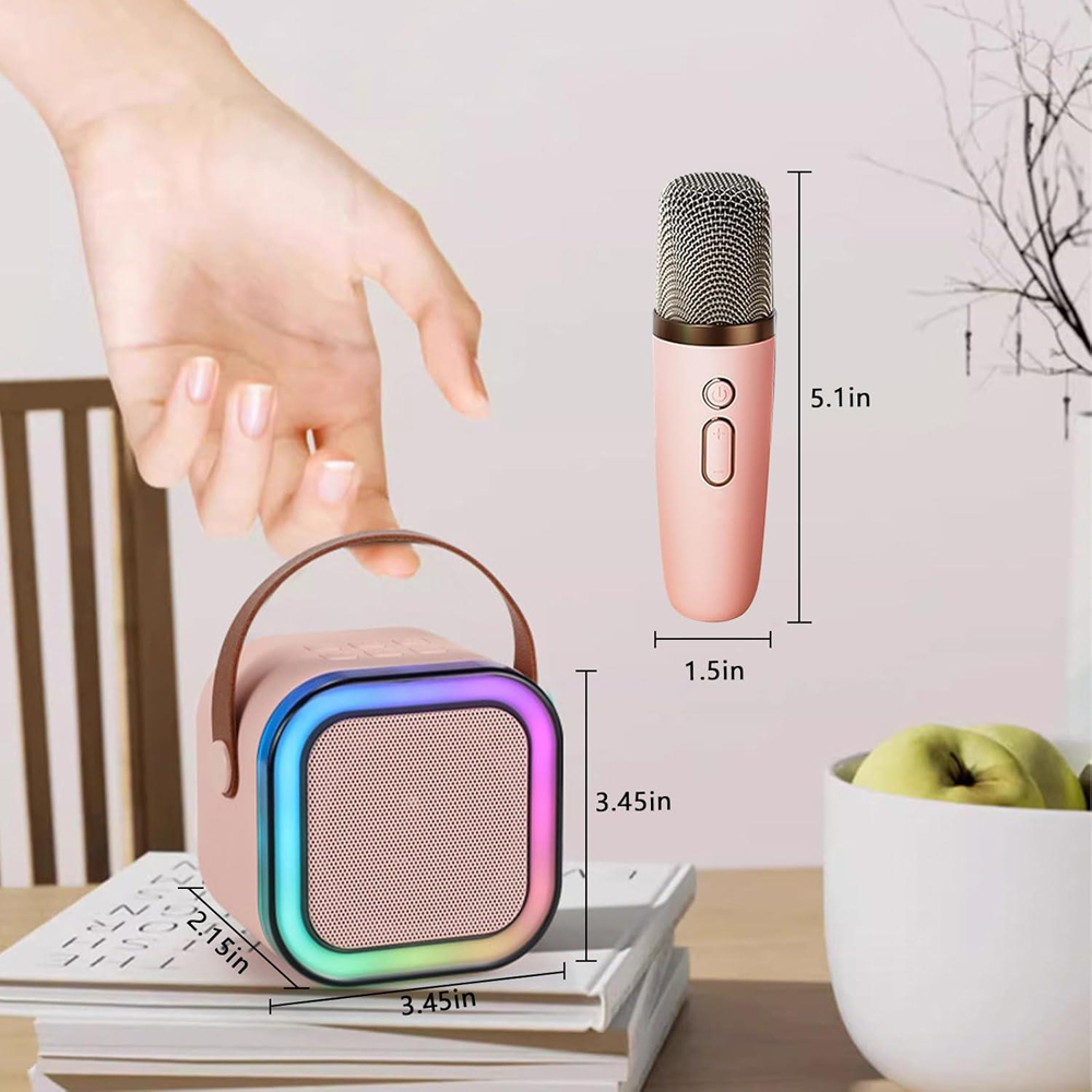 Dyzi Portable Wireless Bluetooth Speaker with Microphone Image 8