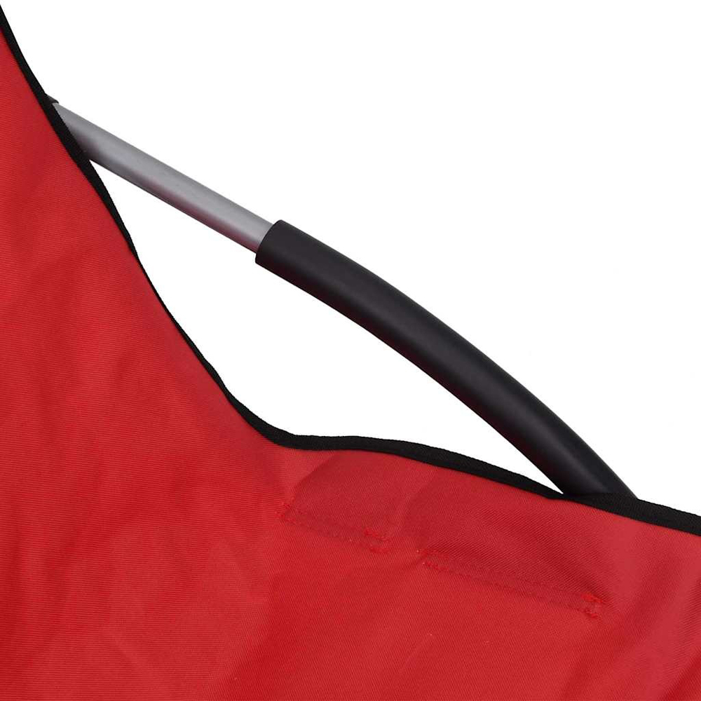 Walplus Set of 2 Red Fabric Foldable Chair Image 6