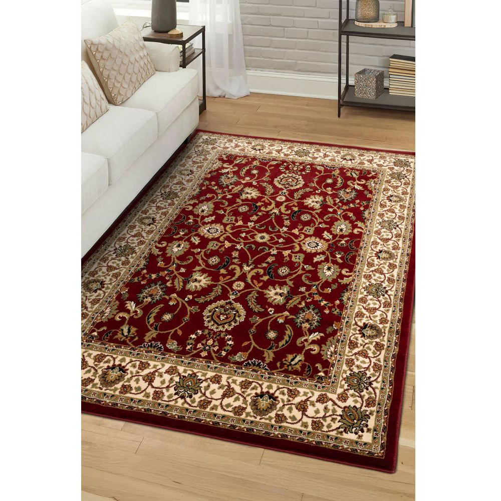 Homemaker Kellan Red Floral Rug 240 x 340cm Image 5