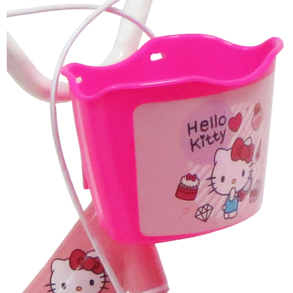 Denver Sanrio Hello Kitty 16 inch Kids Bicycle with Stabilisers Image 2