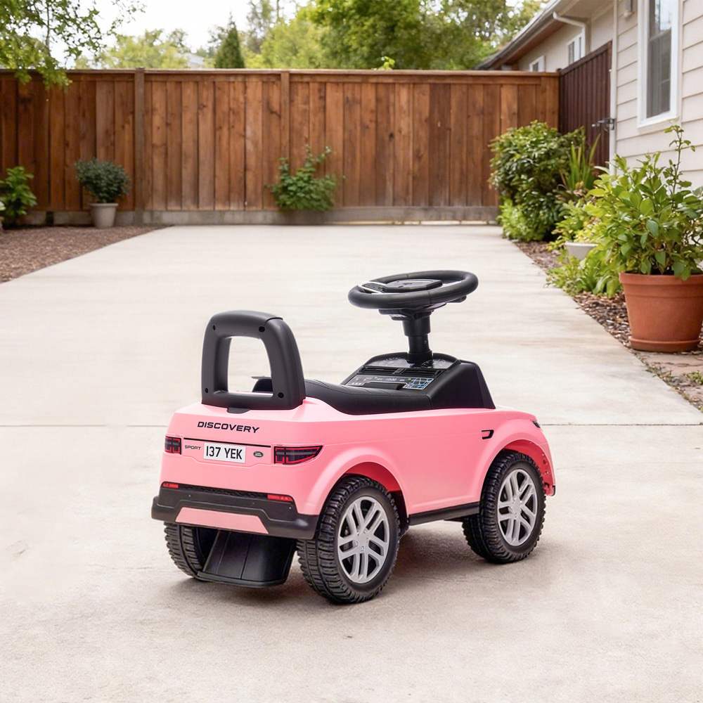 Tommy Toys Toddler Pink Licensed Land Rover Ride On Car Image 3