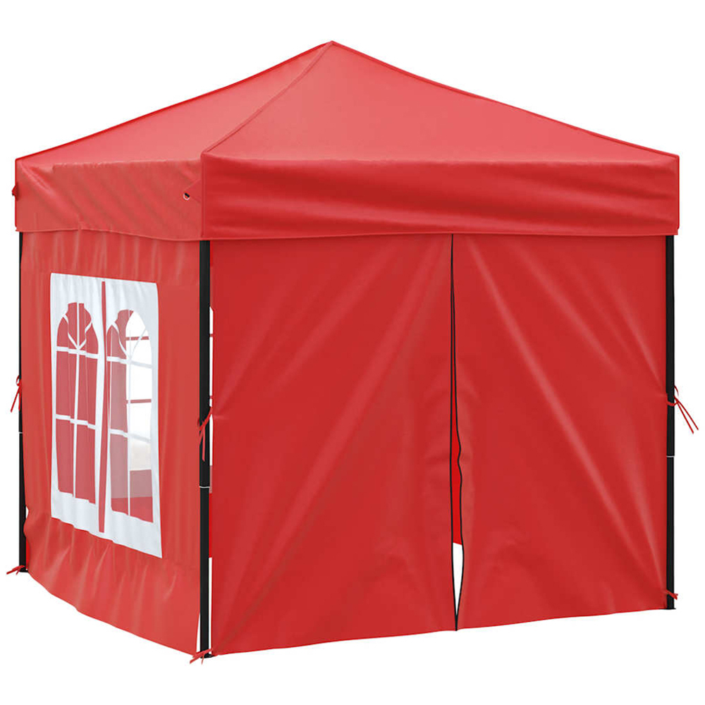 vidaXL 2 x 2m Red Foldable Party Tent Image 3