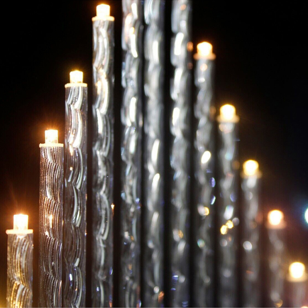 Marco Paul 15 Light Aluminium Candle Bridge Image 3