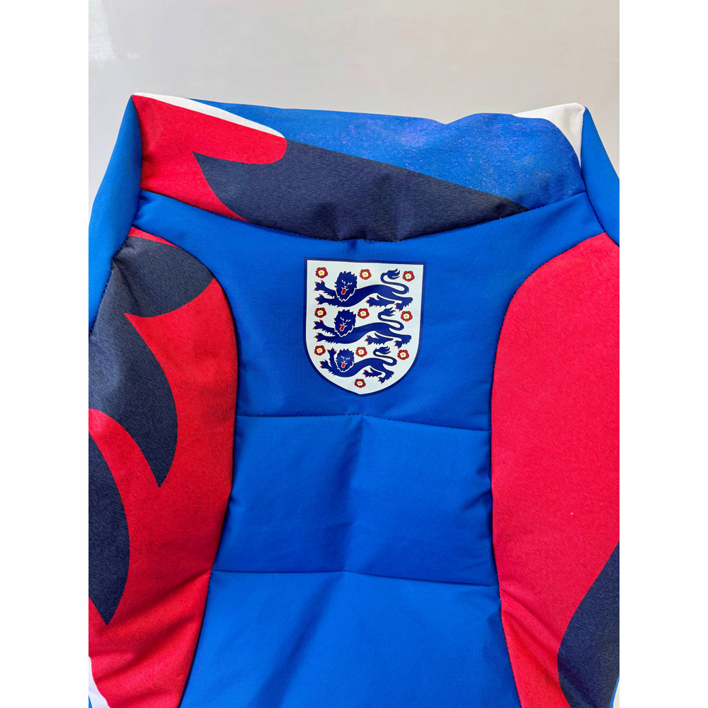 Kaikoo England FA Football Logo Blue and Red Patches Beanbag Image 7
