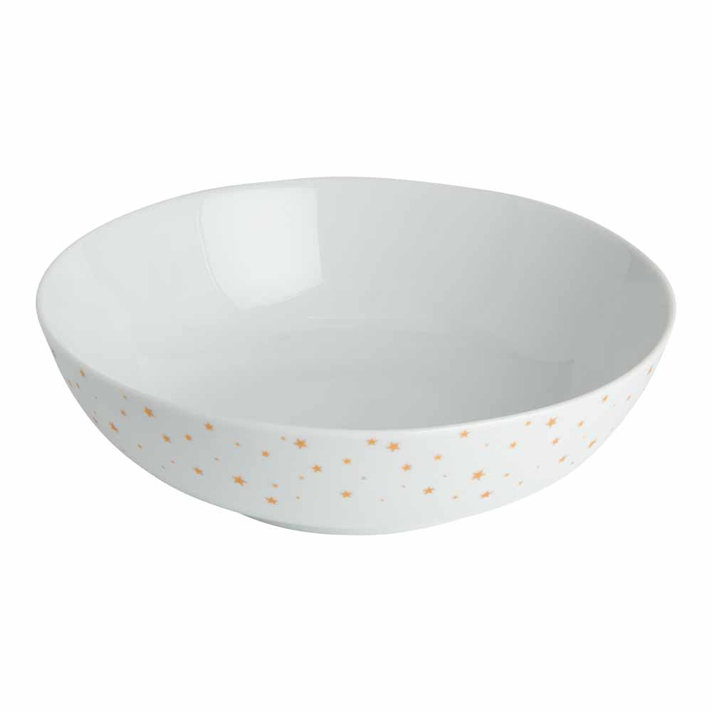 Wilko Gold Serving Bowl Wilko