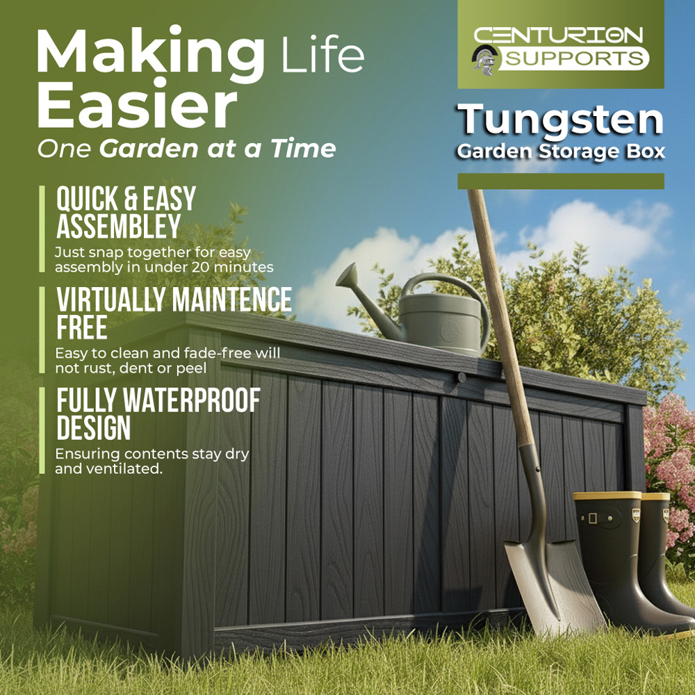 Centurion Supports Tungsten 450L Extra Large Lockable Storage Box Image 7