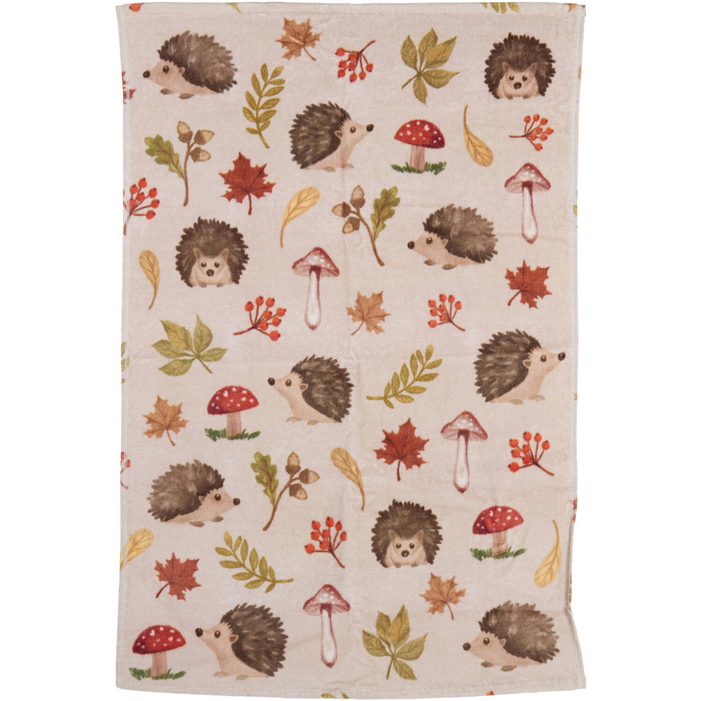 Hedgehog Cuteness Hand Towel Image 1