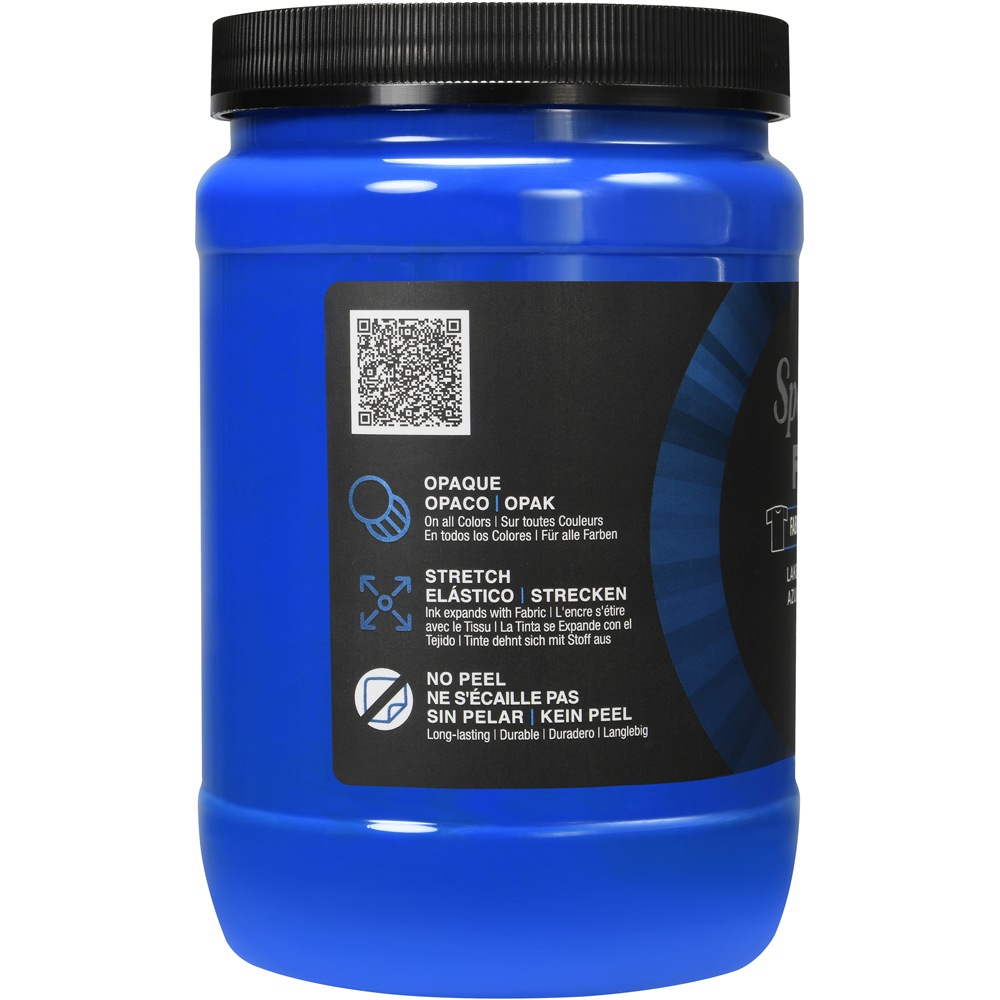 Speedball Lake Blue Fabric Screen Printing Ink 946.3ml Image 3
