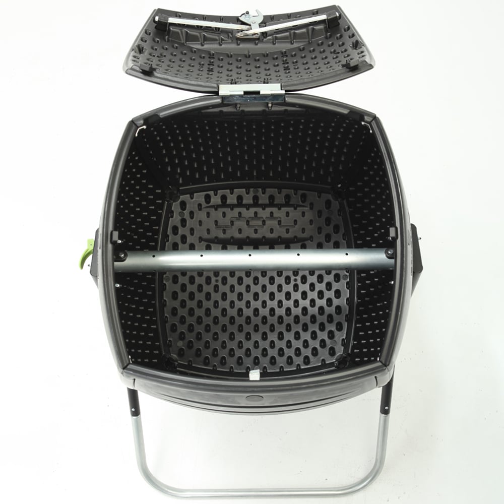 Lifetime Black 50 Gallon Rotating Composter Image 3