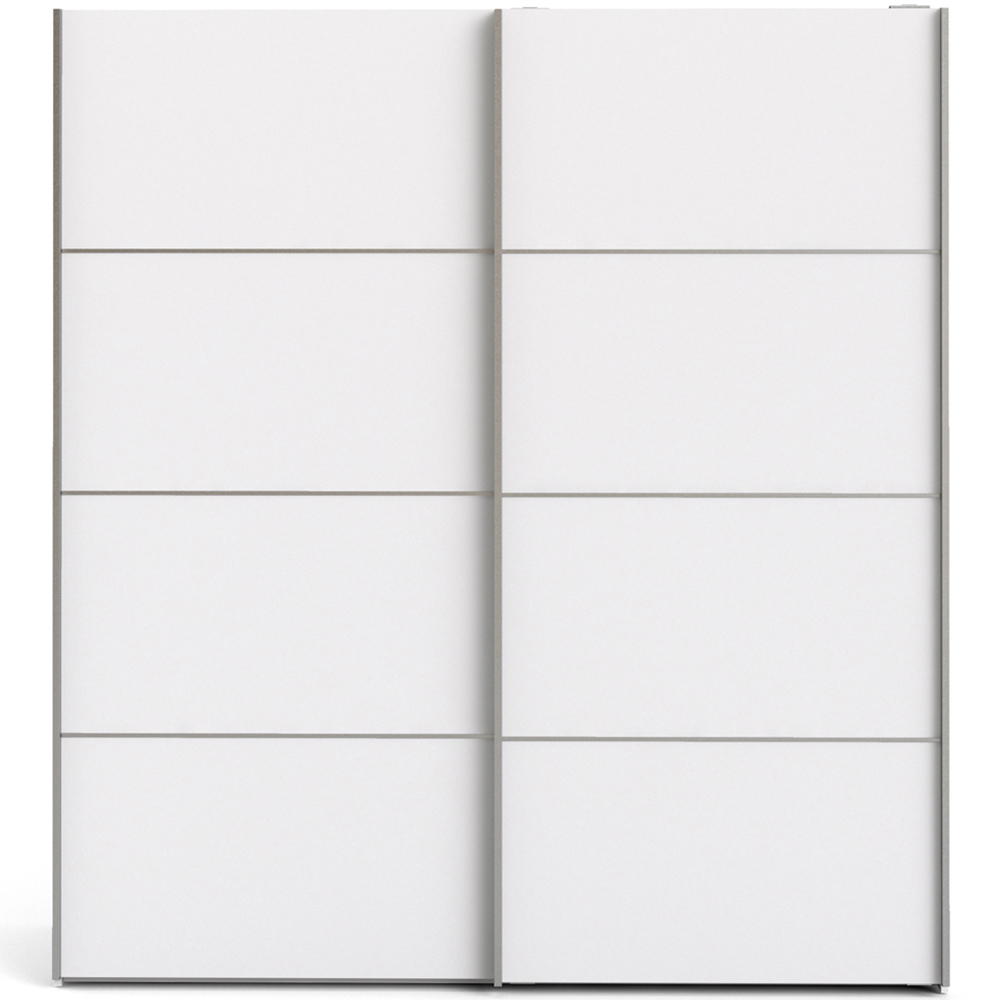 Florence Verona 2 Door White Sliding Wardrobe Image 3