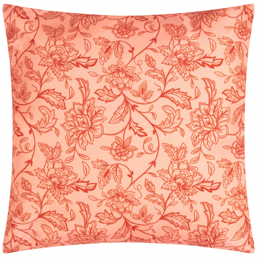 furn. Anemone Multicolour Peaches Printed Polyester Filled Outdoor Cushion 45 x 45cm Image 2